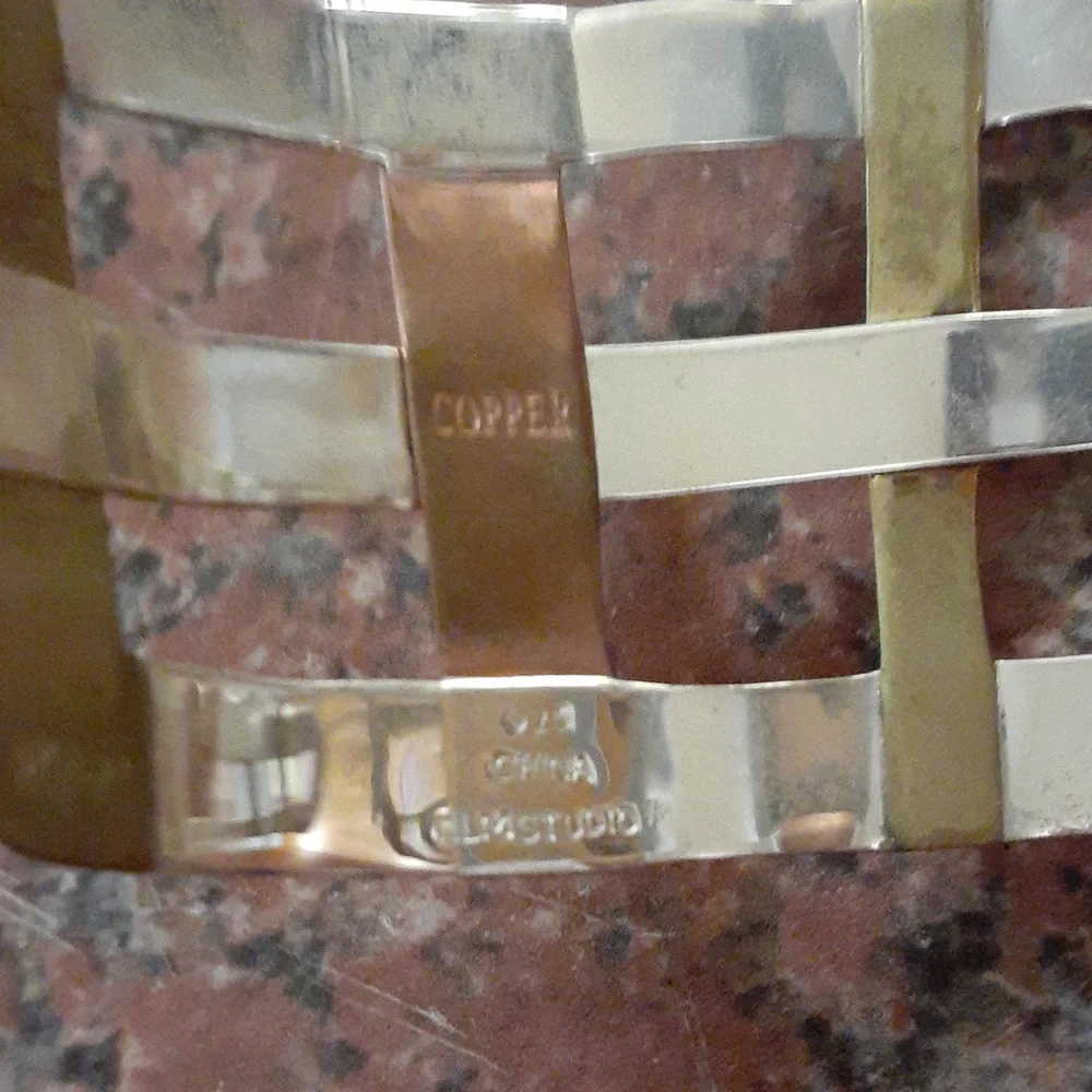 Rlm studio gorgeous silver, copper and brass cuff bracelet - Picture 5 of 5